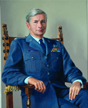 Wilson Hurley Self Portrait as Lt. Colonel.